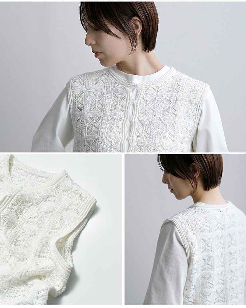 プラージュ CRAFTタンク　リネン混 COTTON KNIT タンク（タンクトップ）｜Plage（プラージュ）の通販