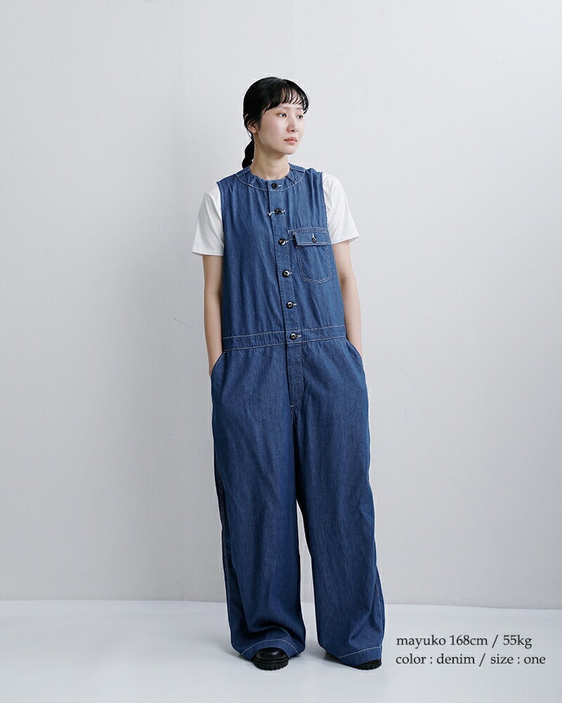 IENA デニムオールインワン YENOPE イエノープ デニム オールインワン “Feast All in One” ye-p