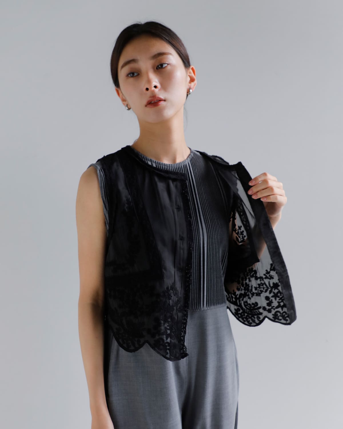 Pheeta フィータ レース ベスト “Maria” ph015c-12 2026ss新作
