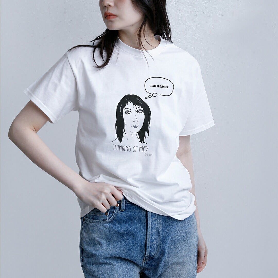 chimala チマラ ギルダン Tシャツ GIRL NO FEELINGS cs41-k005cml