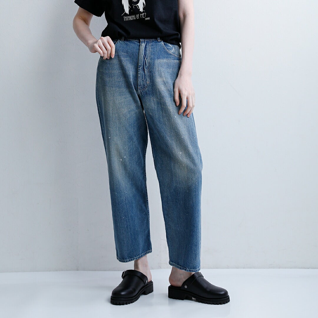 chimala チマラ セルビッチデニム ワイドテーパードパンツ cs41-wp01a