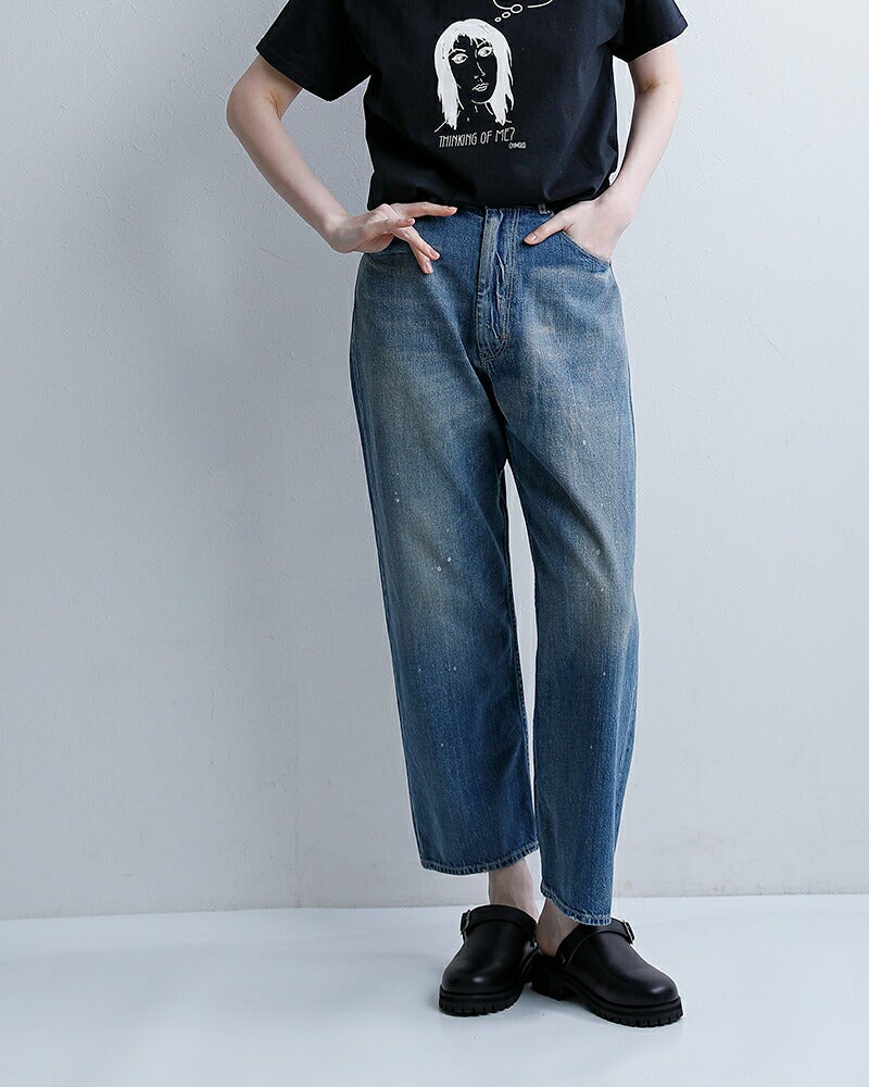 チマラ　レディースデニム chimala（チマラ） セルビッチデニム ランチパンツ cs41-wp12 パンツ