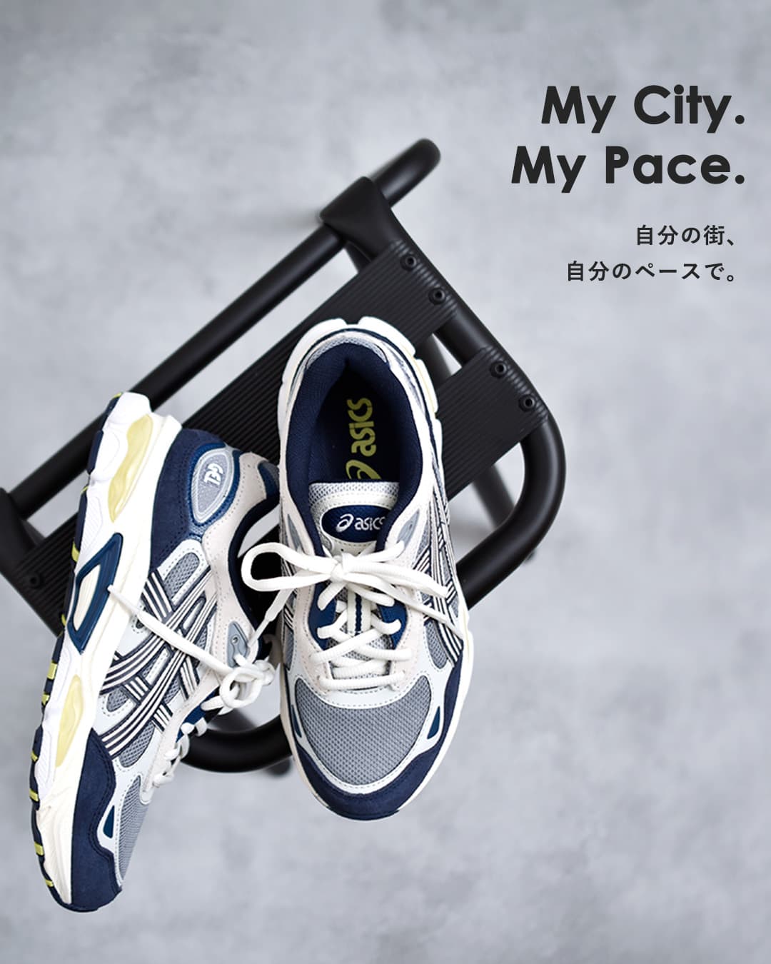 ASICS アシックス ゲルエヌワイシー スポーツスタイル スニーカー GEL