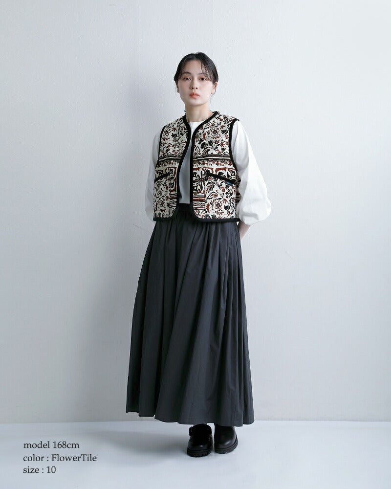 LAVENHAM ラベンハム ジャカード クロップド ソーンハム ベスト