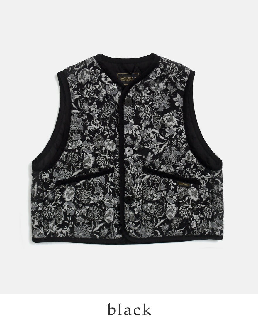 LAVENHAM ラベンハム ジャカード クロップド ソーンハム ジャケット