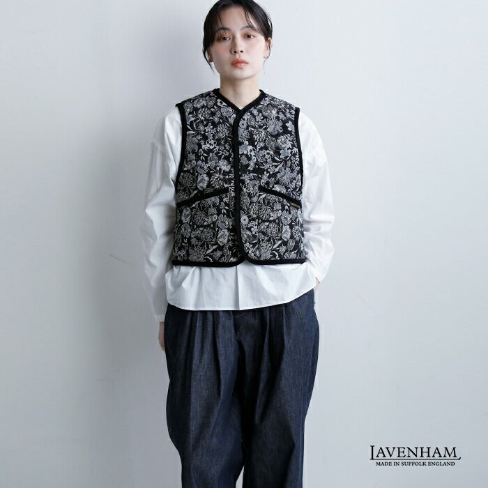 クーポン対象】LAVENHAM ラベンハム ジャカード クロップド ソーンハム