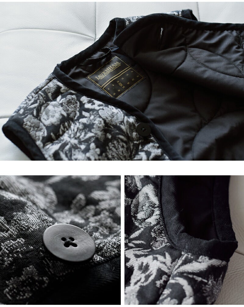 LAVENHAM ラベンハム ジャカード クロップド ソーンハム ジャケット LAVENHAM ラベンハム ジャカード クロップド ソーンハム ジャケット