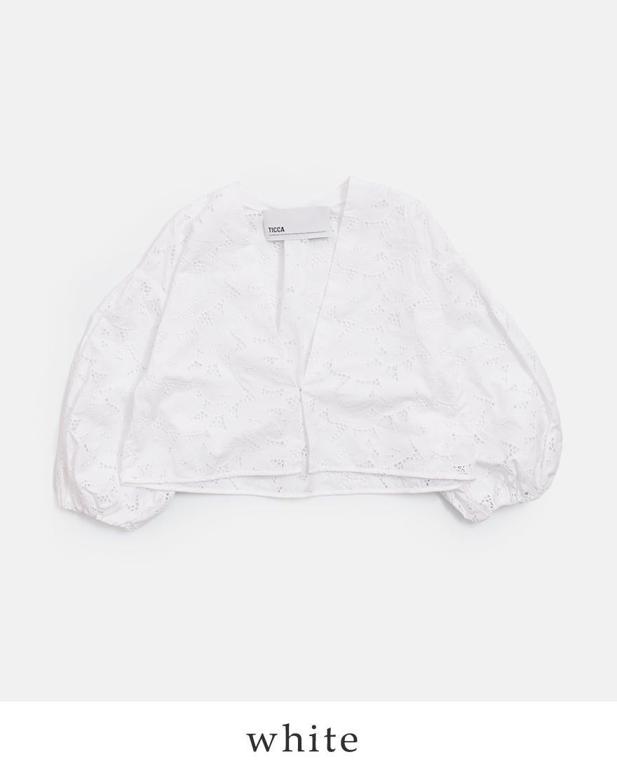 TICCA ティッカ フラワー レース ジャケット tbfs-133 レディース