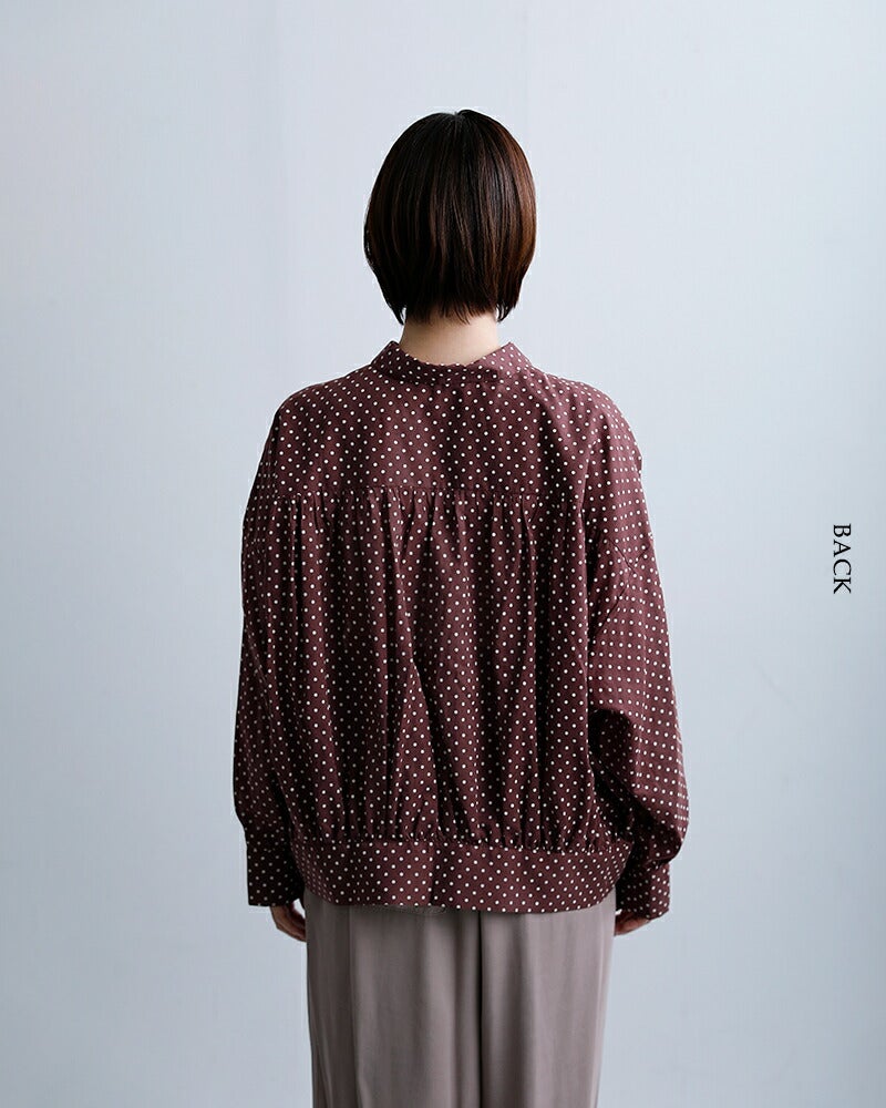 3こ1】【40%OFF】Veritecoeur ヴェリテクール ドット ギャザー