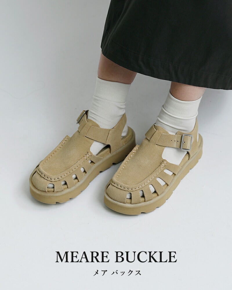 クーポン対象】clarks クラークス レザー グルカサンダル meare-buckle