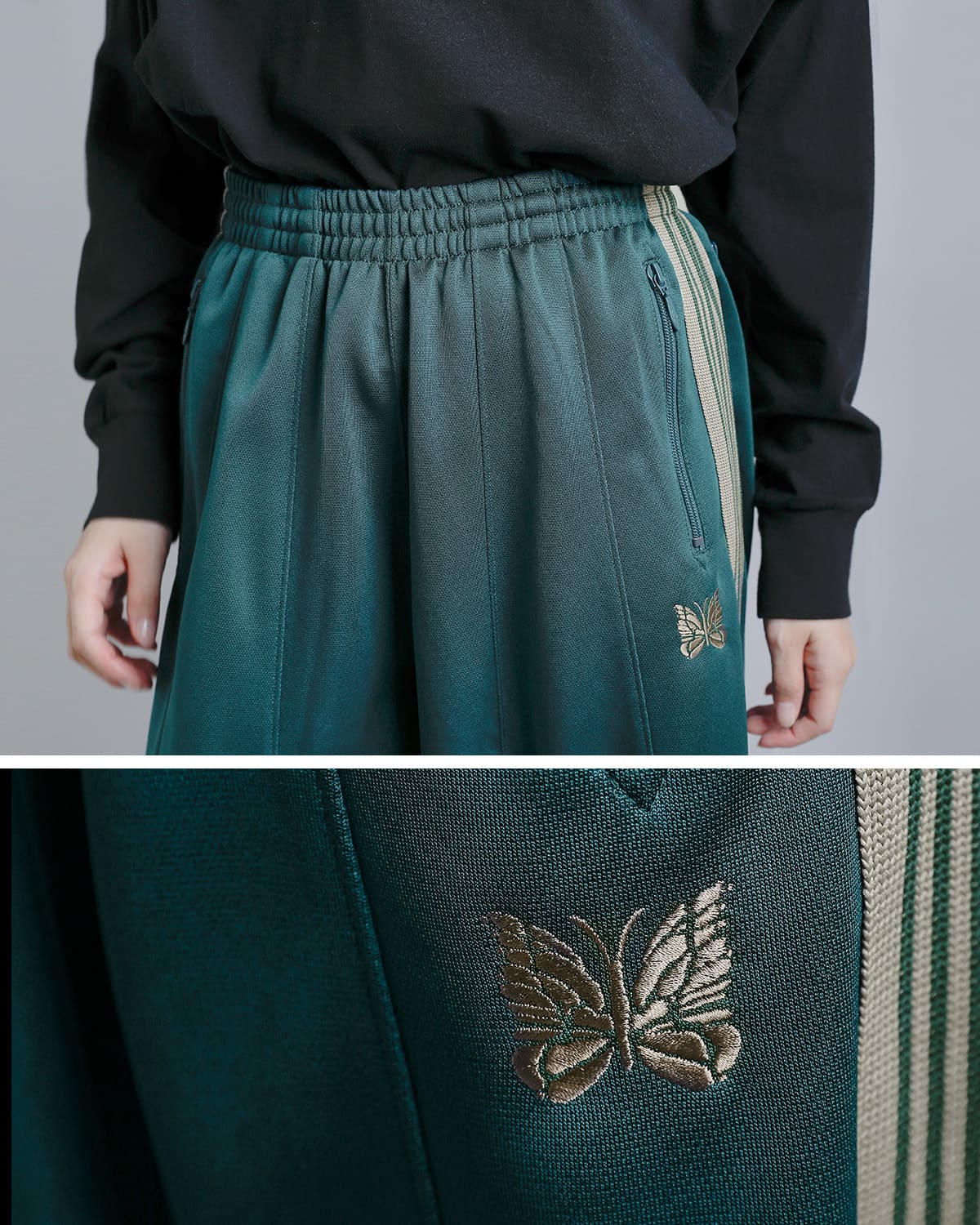 Needles ニードルス ポリスムース トラックパンツ “Track Pant” sx410