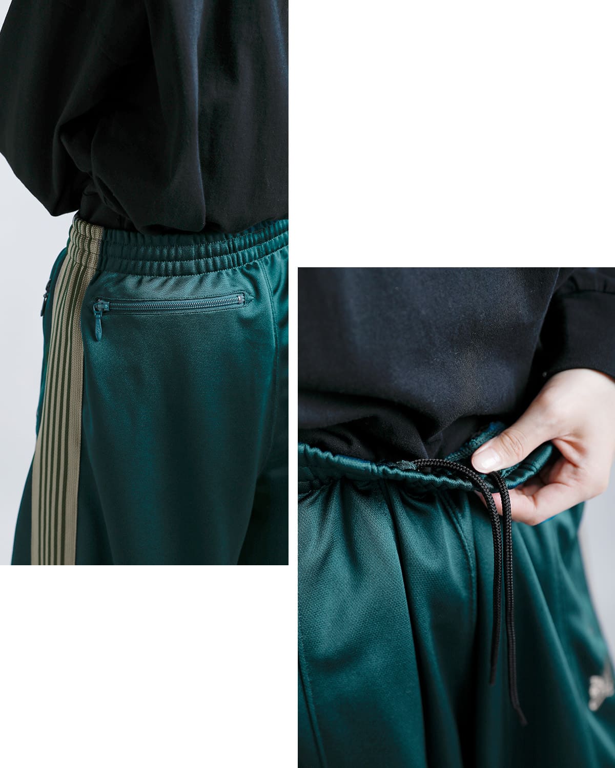Needles ニードルス ポリスムース トラックパンツ “Track Pant” sx410