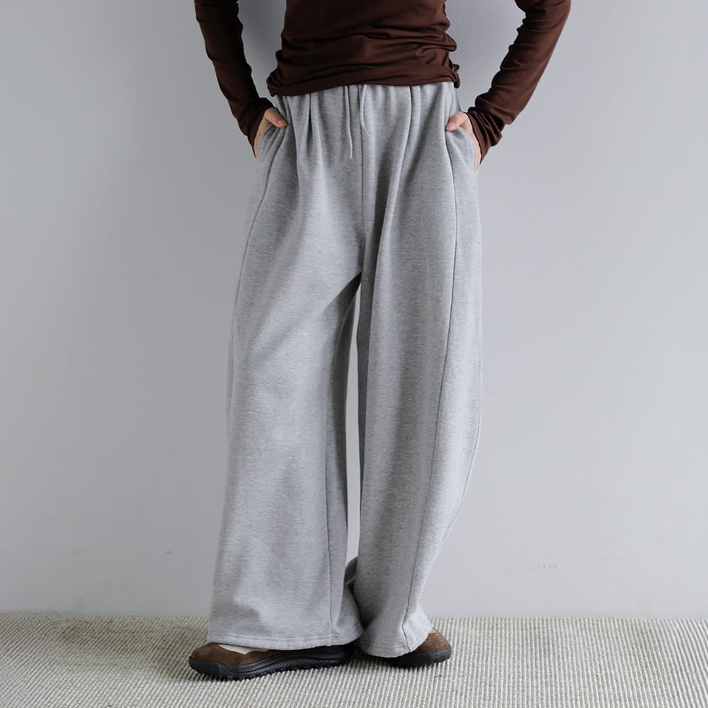 CLANE クラネ コクーン バルキー スウェットパンツ 10110-7133 2026ss