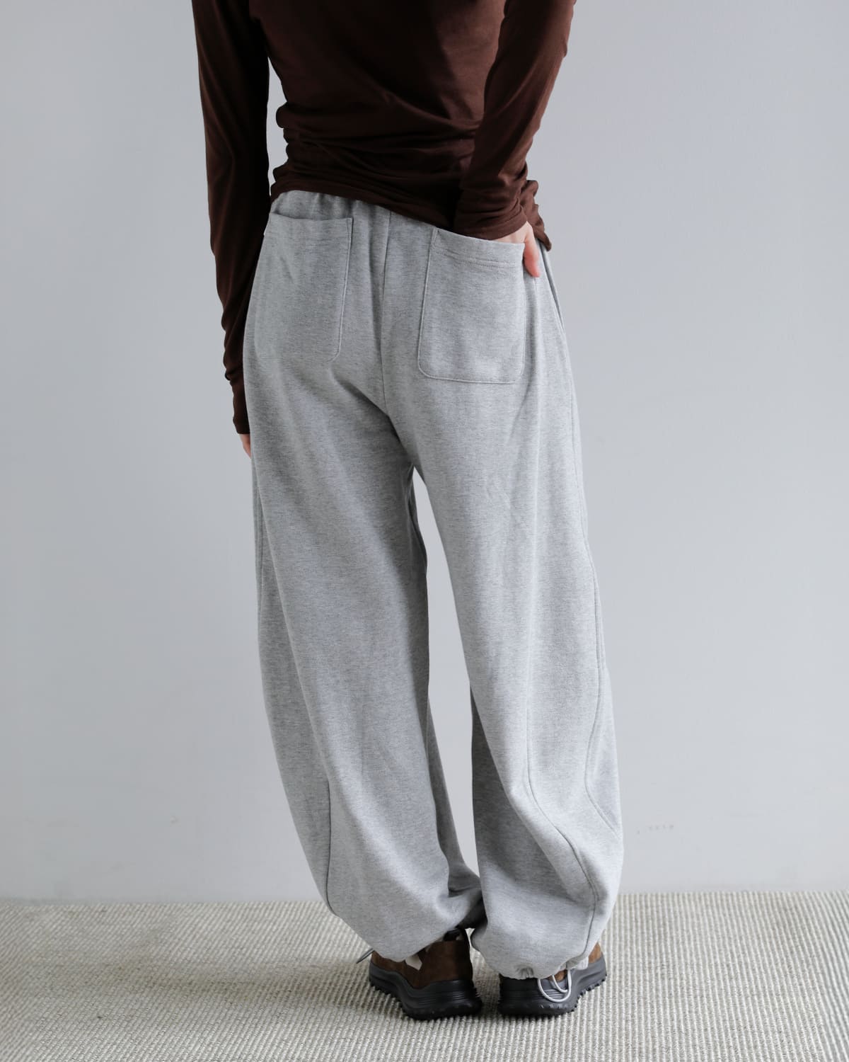 30%OFF】CLANE クラネ コクーン バルキー スウェットパンツ 10110-7133