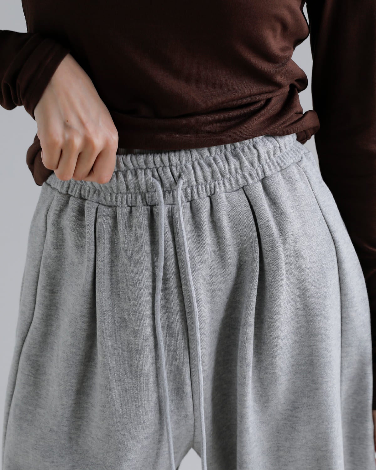 CLANE クラネ コクーン バルキー スウェットパンツ 10110-7133 2026ss