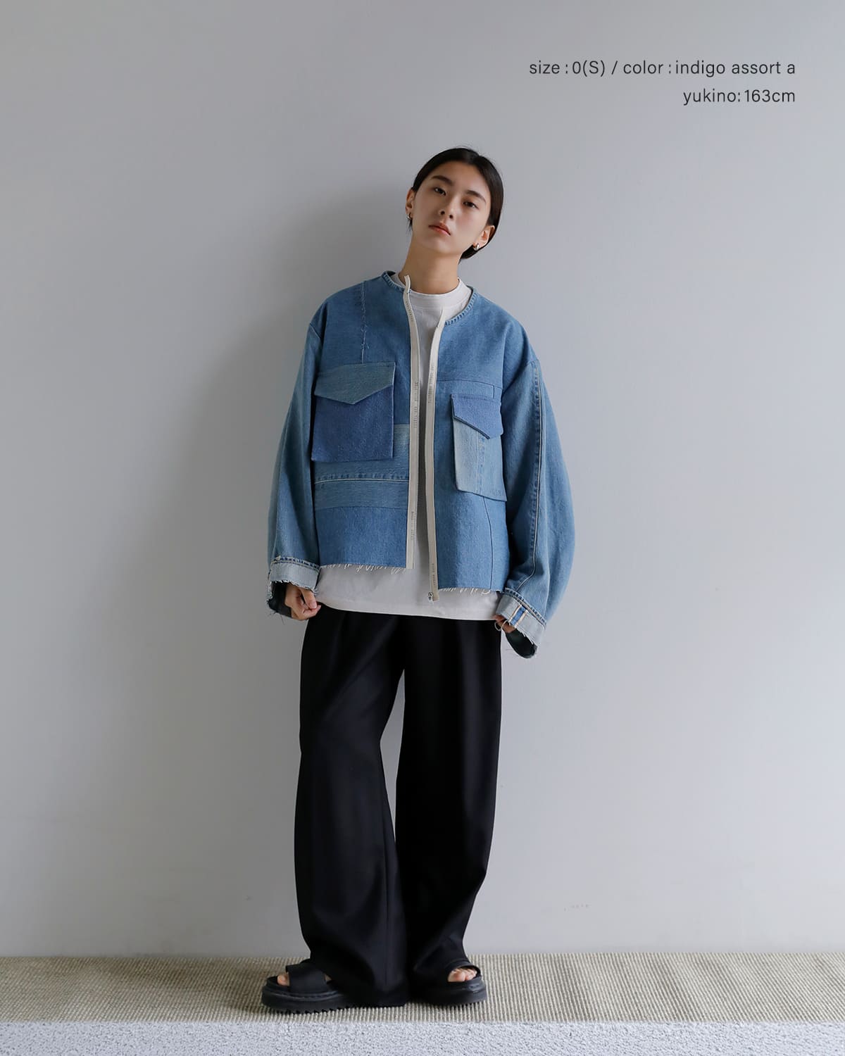 KURO クロ コットン リメイク デニム マーク2 ジャケット REMAKE DENIM