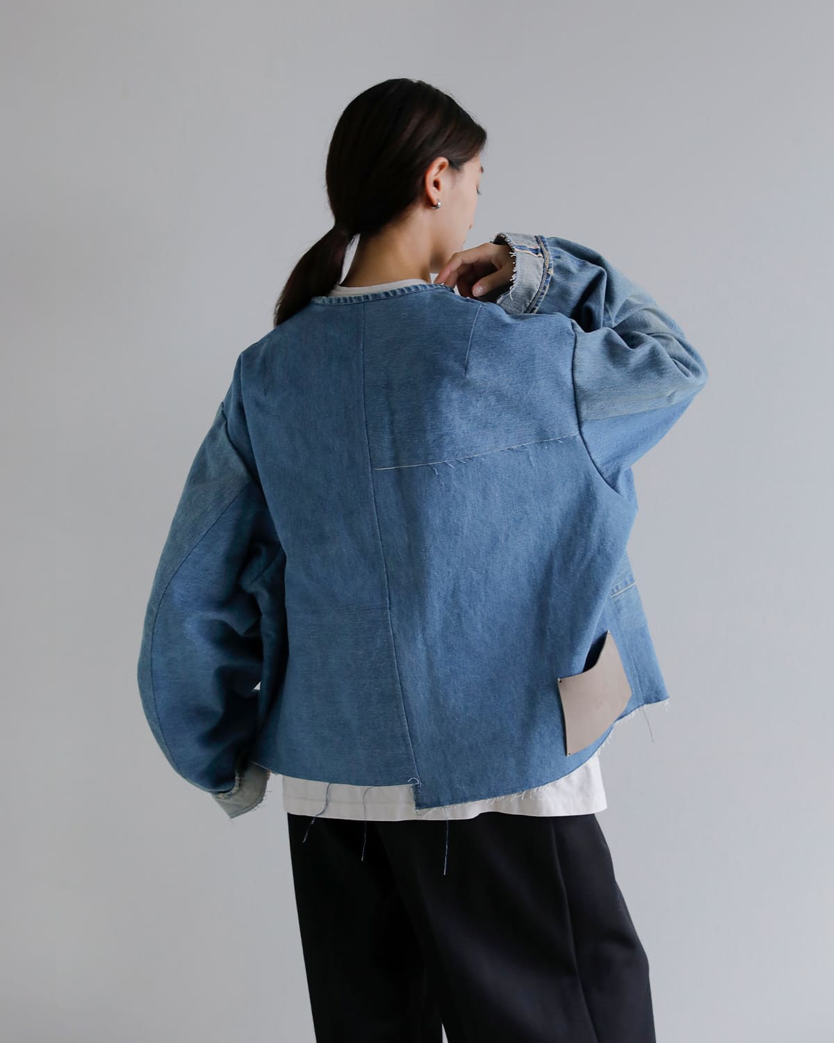 KURO クロ コットン リメイク デニム マーク2 ジャケット REMAKE DENIM
