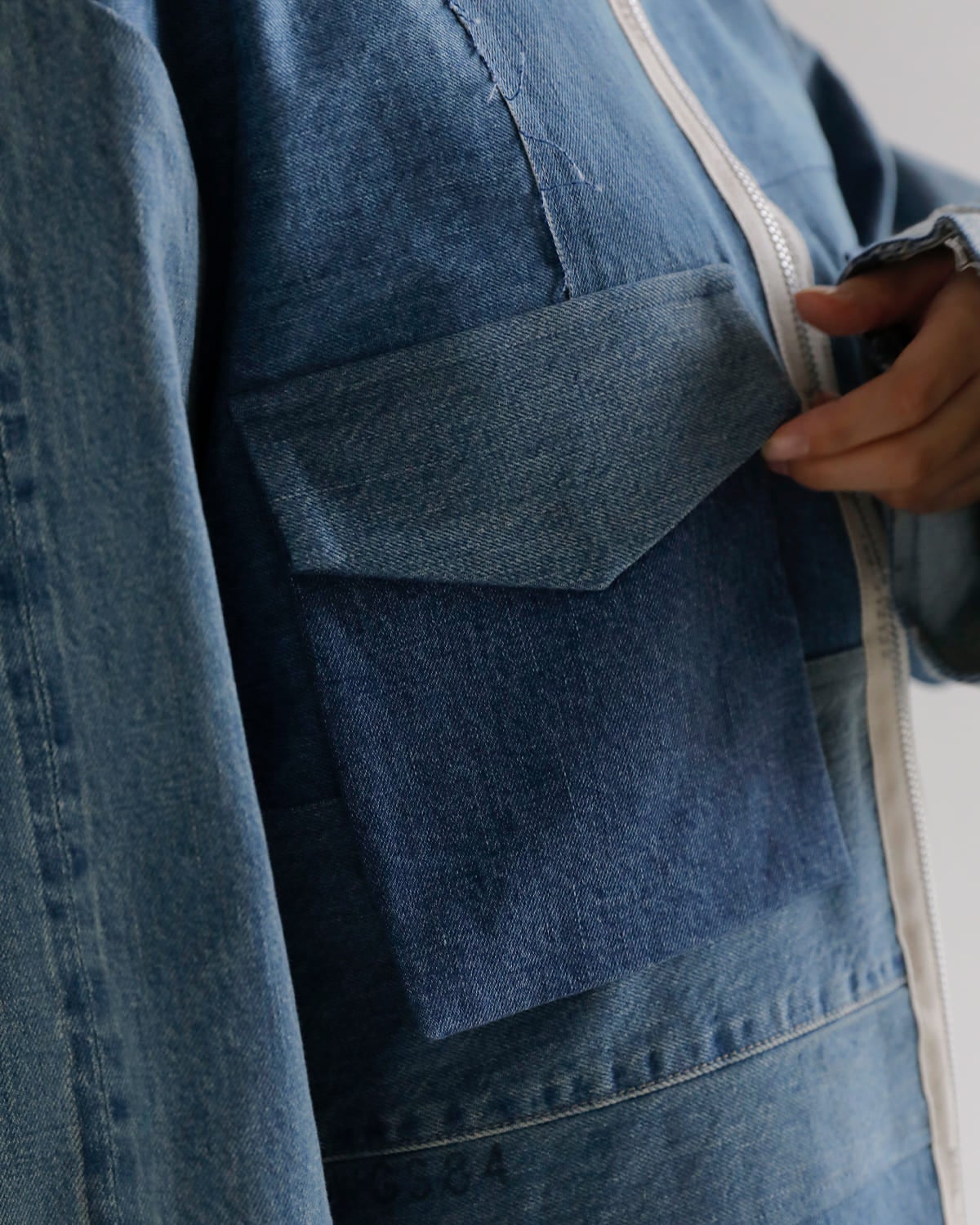 KURO クロ コットン リメイク デニム マーク2 ジャケット REMAKE DENIM