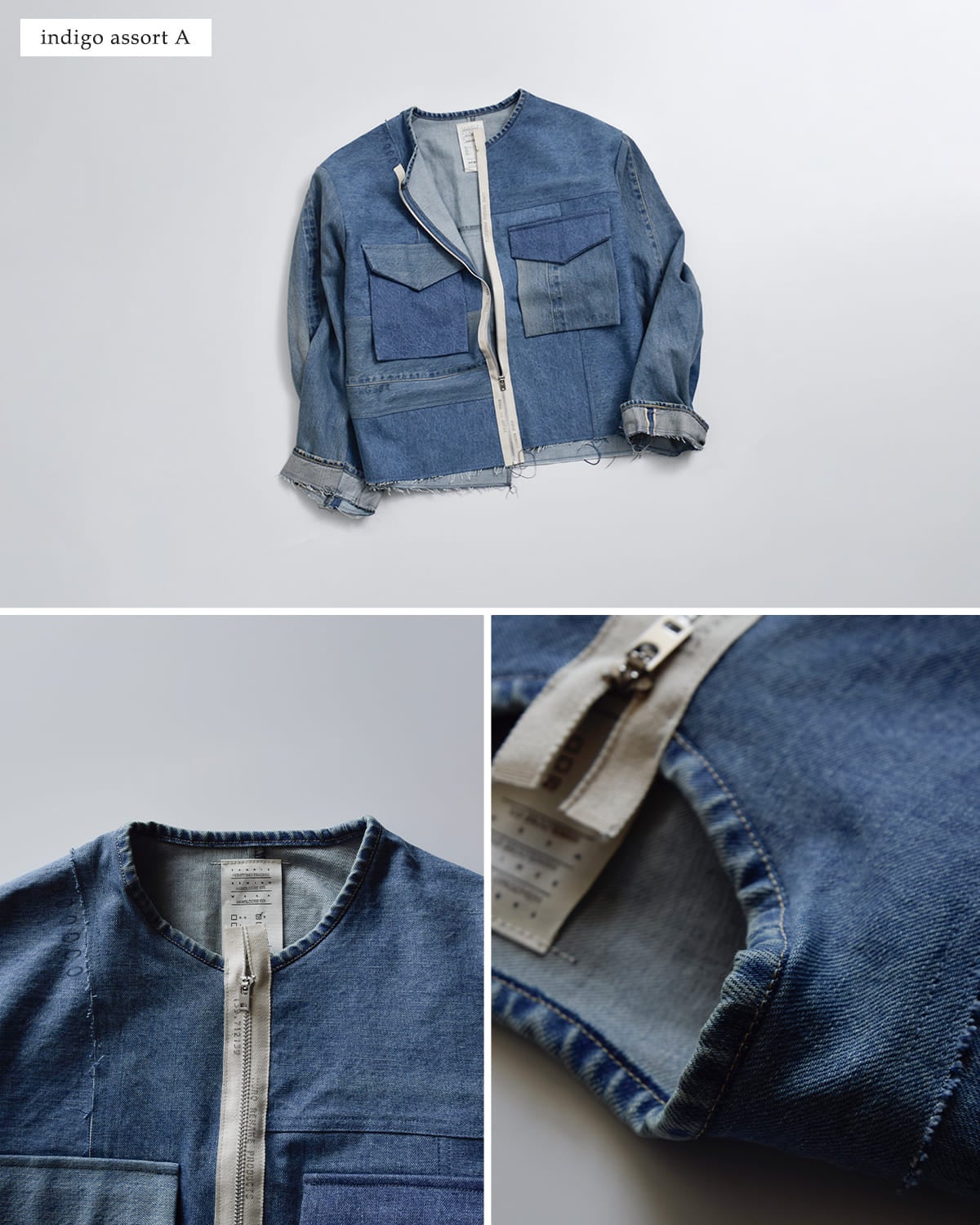 KURO クロ コットン リメイク デニム マーク2 ジャケット REMAKE DENIM