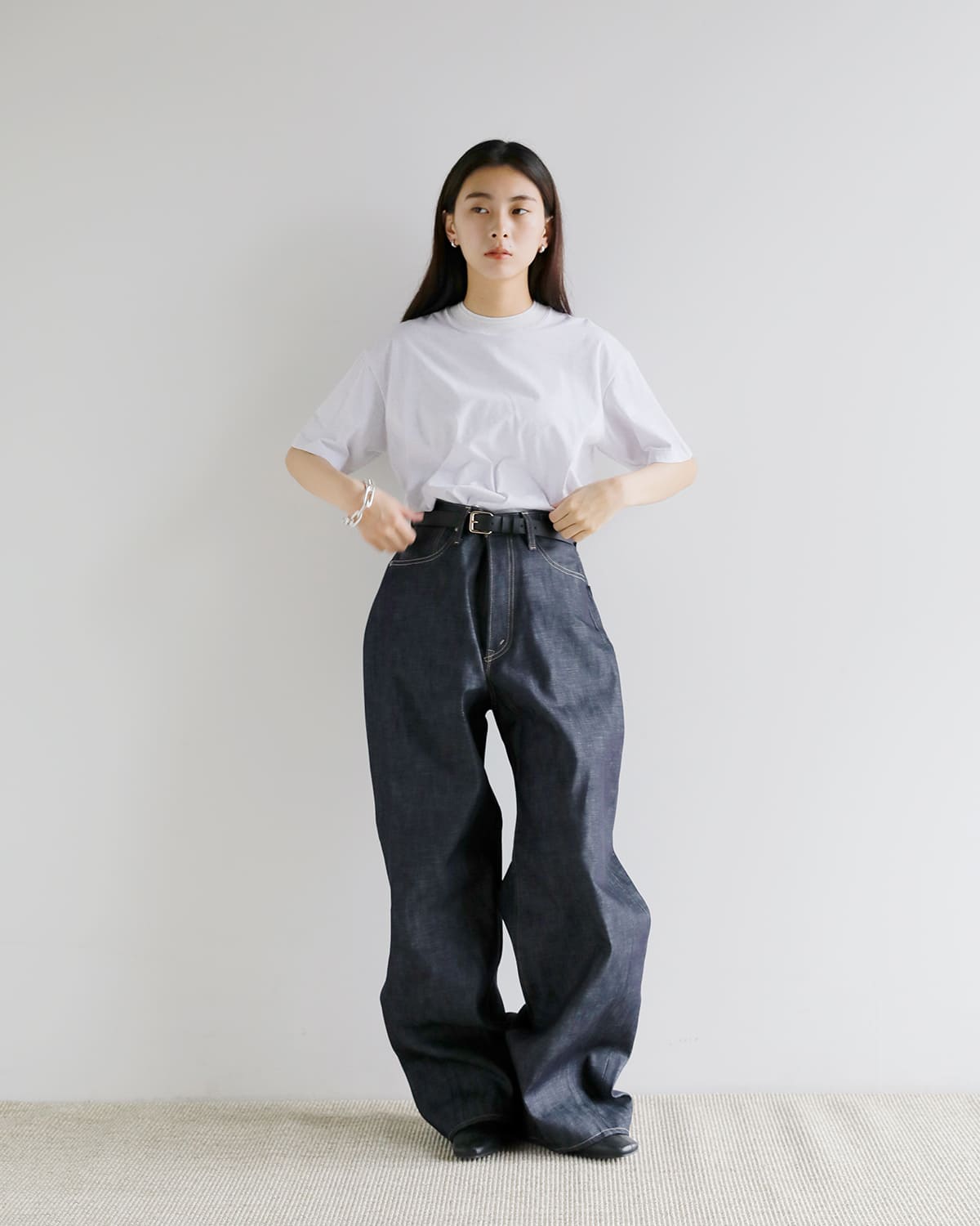 KURO クロ ストラクチャー デニム パンツ STRUCTURE 964233 2026ss新作