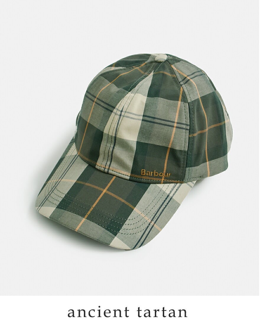 Barbour バブアー テルフィールド タータンチェック キャップ TELFIELD