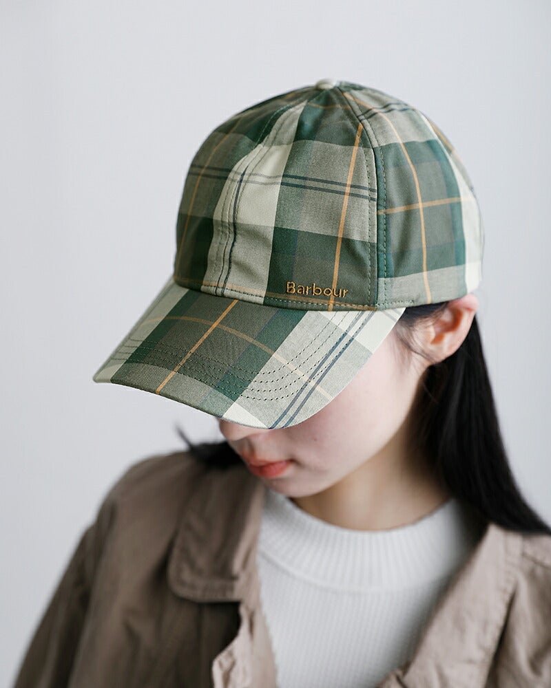 Barbour バブアー テルフィールド タータンチェック キャップ TELFIELD