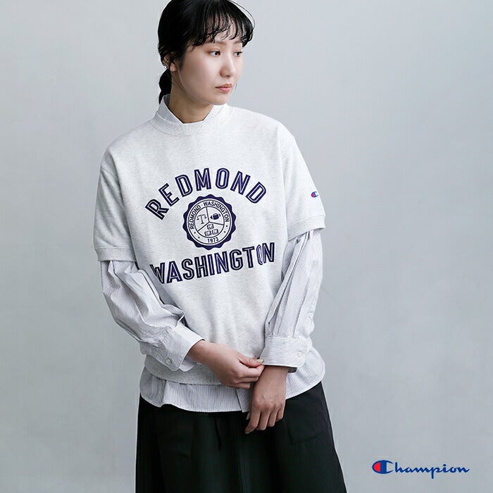 Champion チャンピオン フレンチテリー 半袖 プリント スウェット