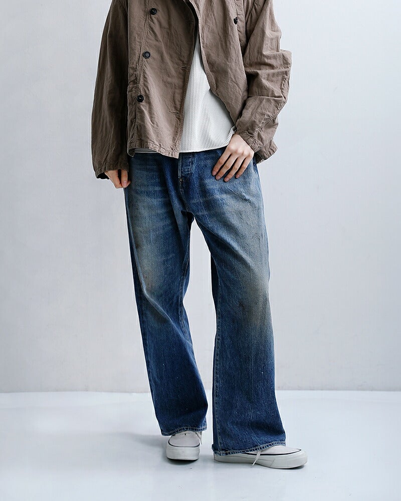 chimala チマラ セルビッチデニム バギーカットパンツ cs41-wp03