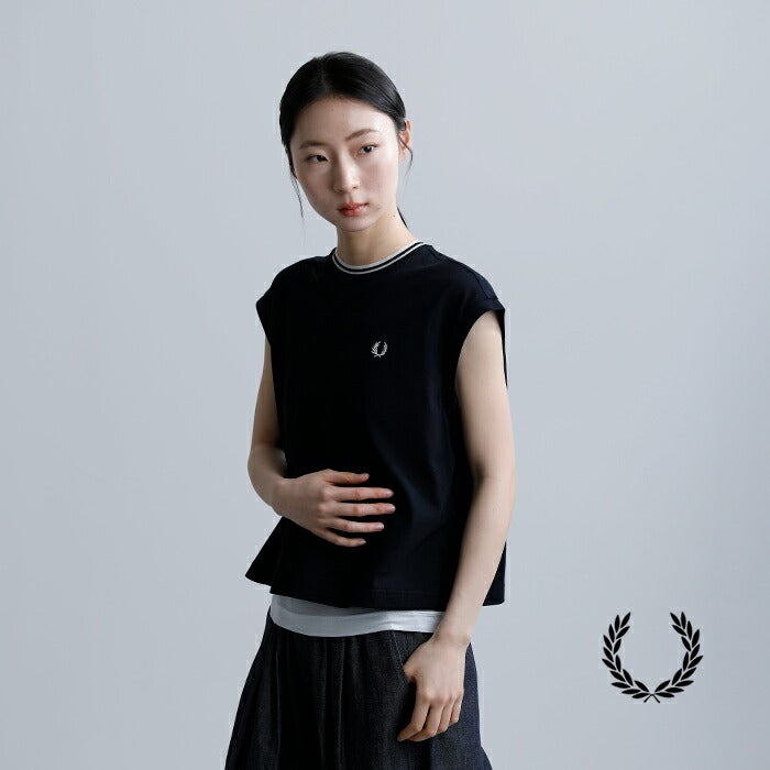 FRED PERRY フレッド ペリー シアー ティップド ピケTシャツ SHEER