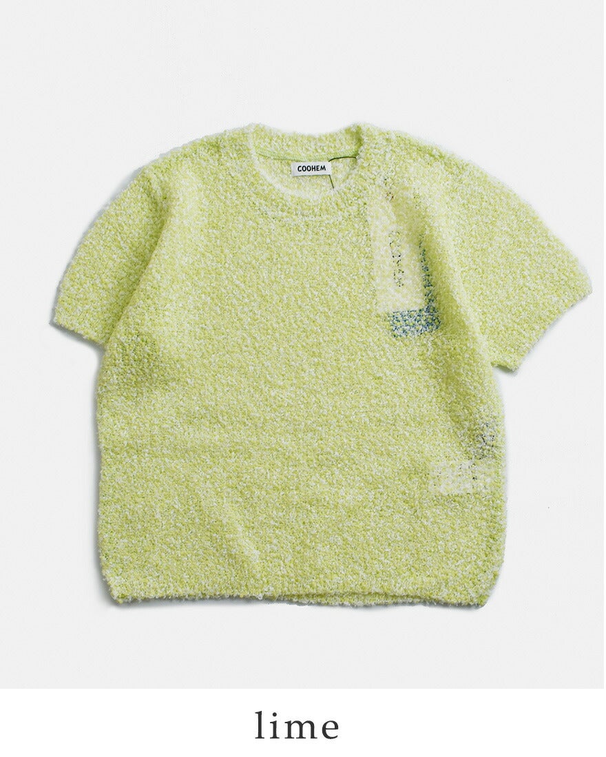 30%OFF】COOHEM コーへン シアー モール ニット プルオーバー 11-262