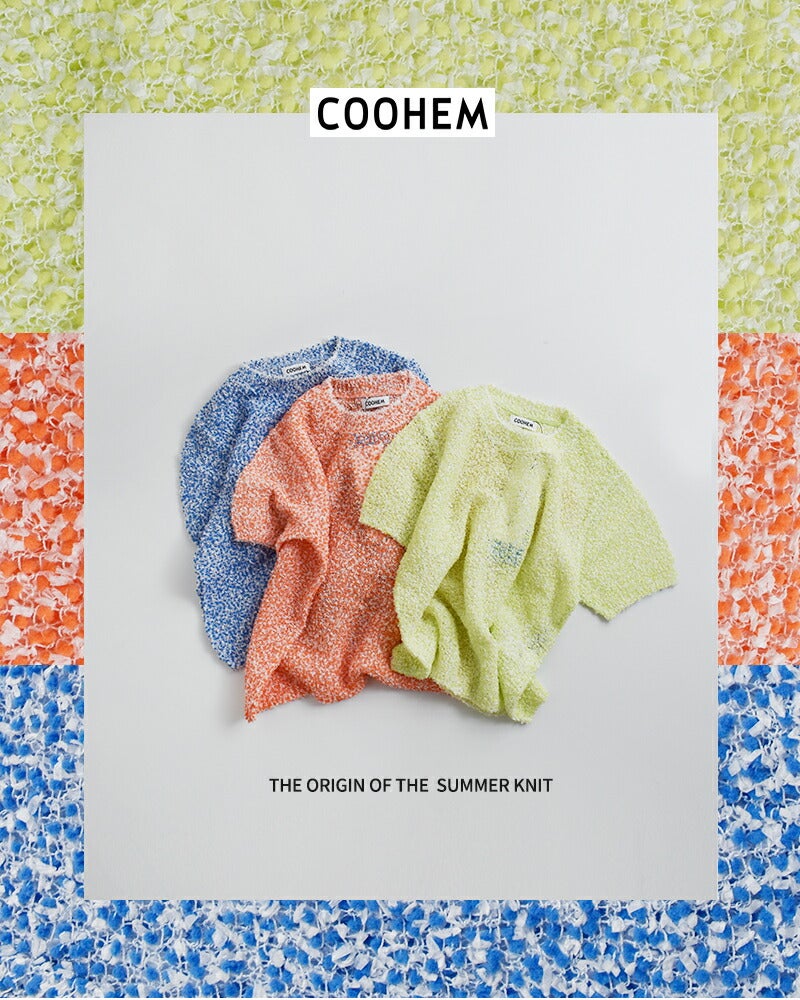 COOHEM コーへン シアー モール ニット プルオーバー 11-262-021