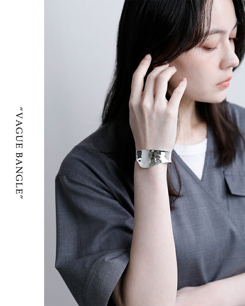 クーポン対象】JAMIRAY ジャミレイ シルバー ヴァーグ バングル “VAGUE