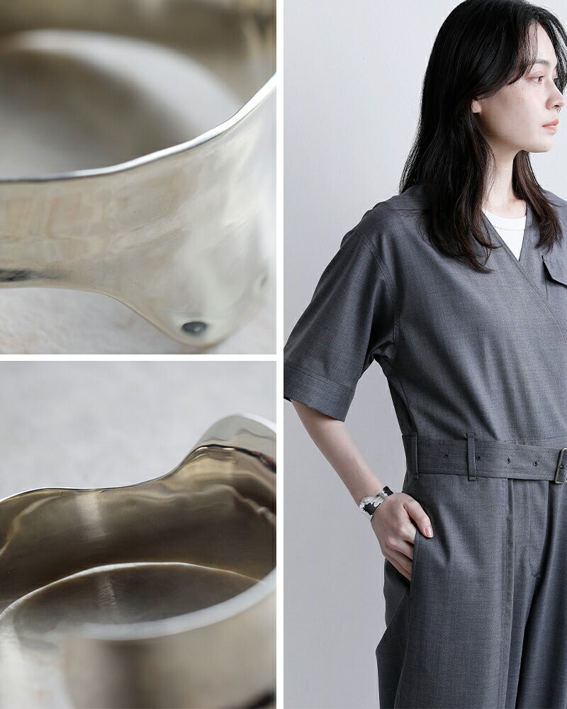 JAMIRAY ジャミレイ シルバー ヴァーグ バングル “VAGUE BANGLE” 254