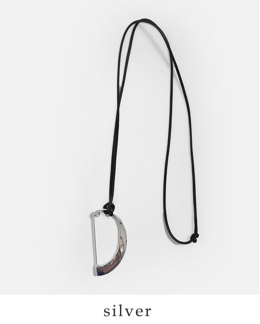 JAMIRAY ジャミレイ モダン カーブ ピン ネックレス “MODERN CURVE PIN