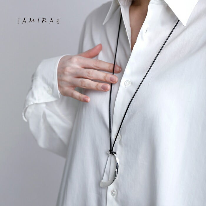 JAMIRAY ジャミレイ モダン カーブ ピン ネックレス “MODERN CURVE PIN