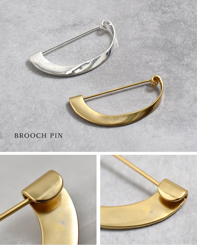 JAMIRAY ジャミレイ モダン カーブ ピン ネックレス “MODERN CURVE PIN