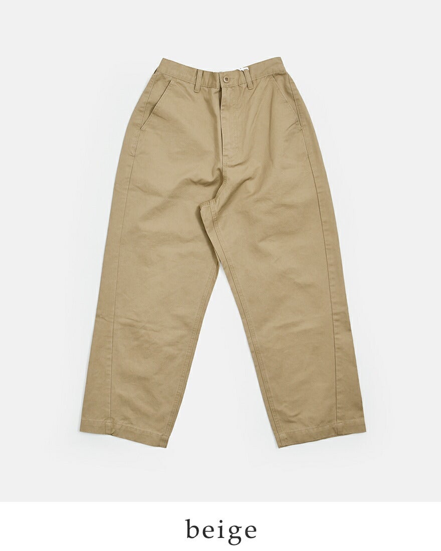 kelen ケレン コットン カーブライン チノパンツ “EVY CHINO