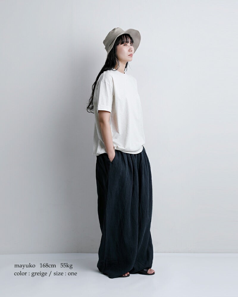 Nine Tailor ナインテイラー コットンリネン ハット “Cockspur Hat” n