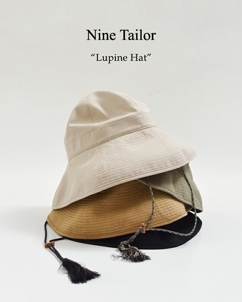 クーポン対象】Nine Tailor ナインテイラー ストラップ付 ハット