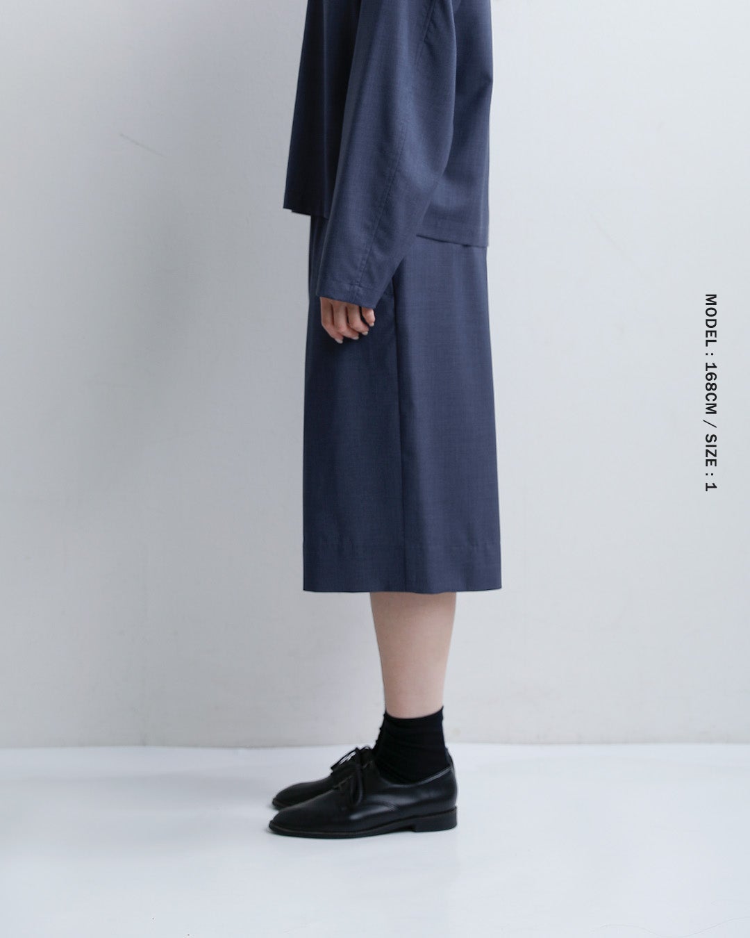 LOEFF ロエフ ウールトロ キュロットパンツ 8819-2-000001 レディース