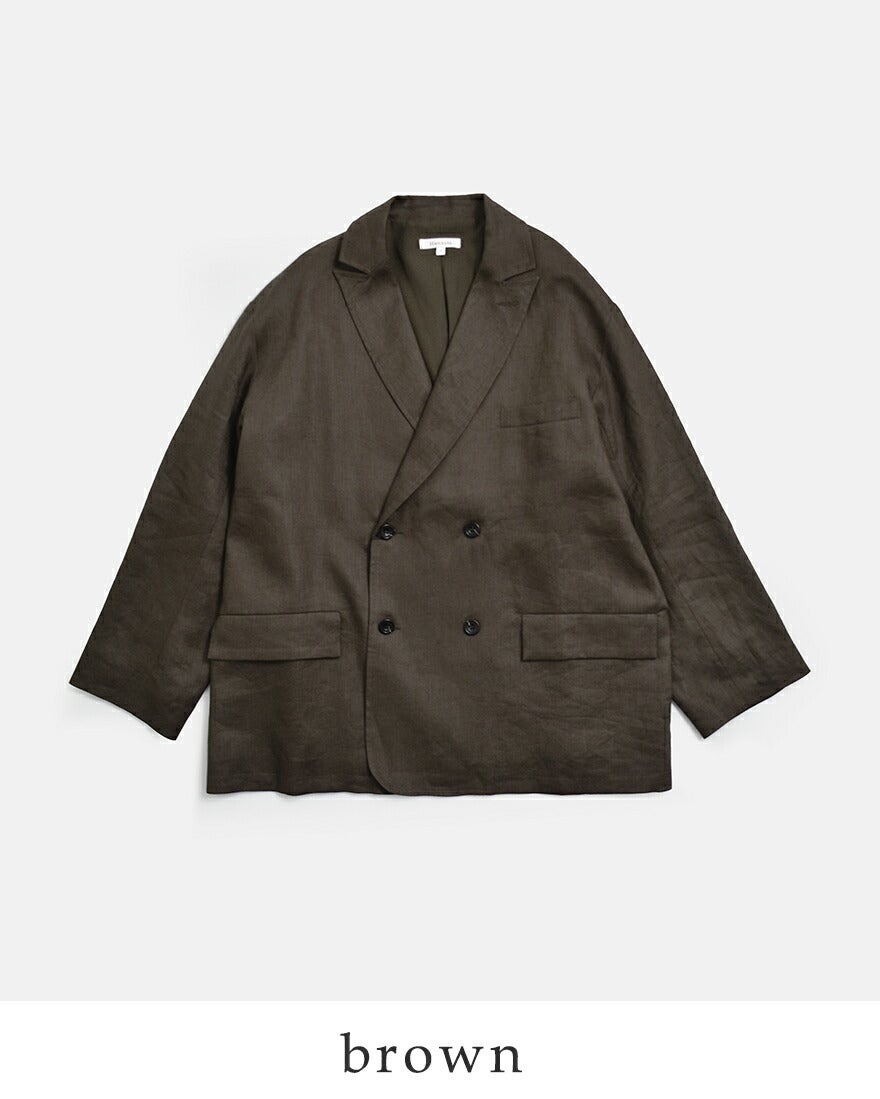 Honnete オネット ダブルブレスト オーバーフィット ジャケット ho