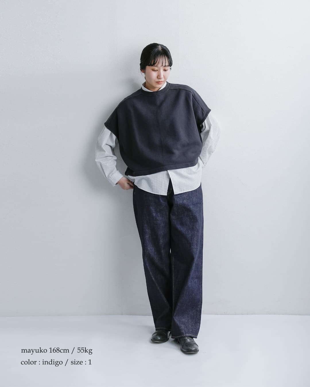 Sanca サンカ 15.5oz 5ポケット ワイドフィット デニムパンツ s26spt05