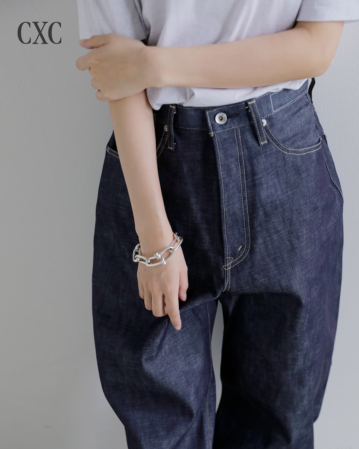 CXC シーエックスシー シルバー チェーン ブレスレット cx261dab00086