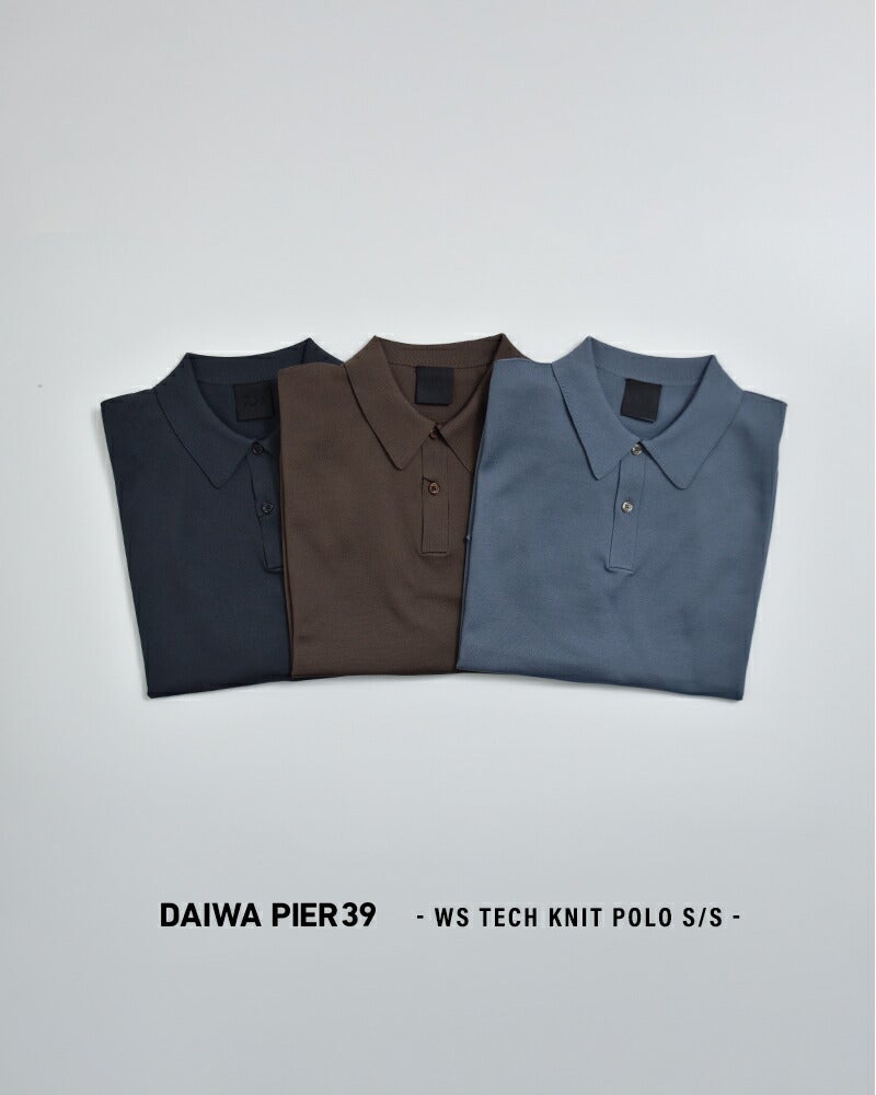 トップス DAIWA PIER 39 TECH POLO SHIRTS S/S DAIWA PIER39 (ダイワピア39) TECH POLO SHIRTS S/S / テック