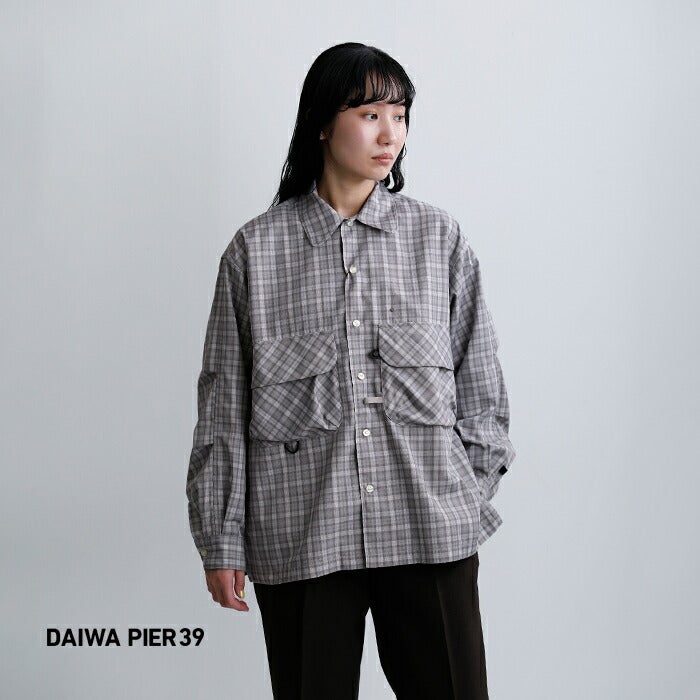 DAIWA PIER39 ダイワピア39 テック スポーツ グレンチェック 長袖