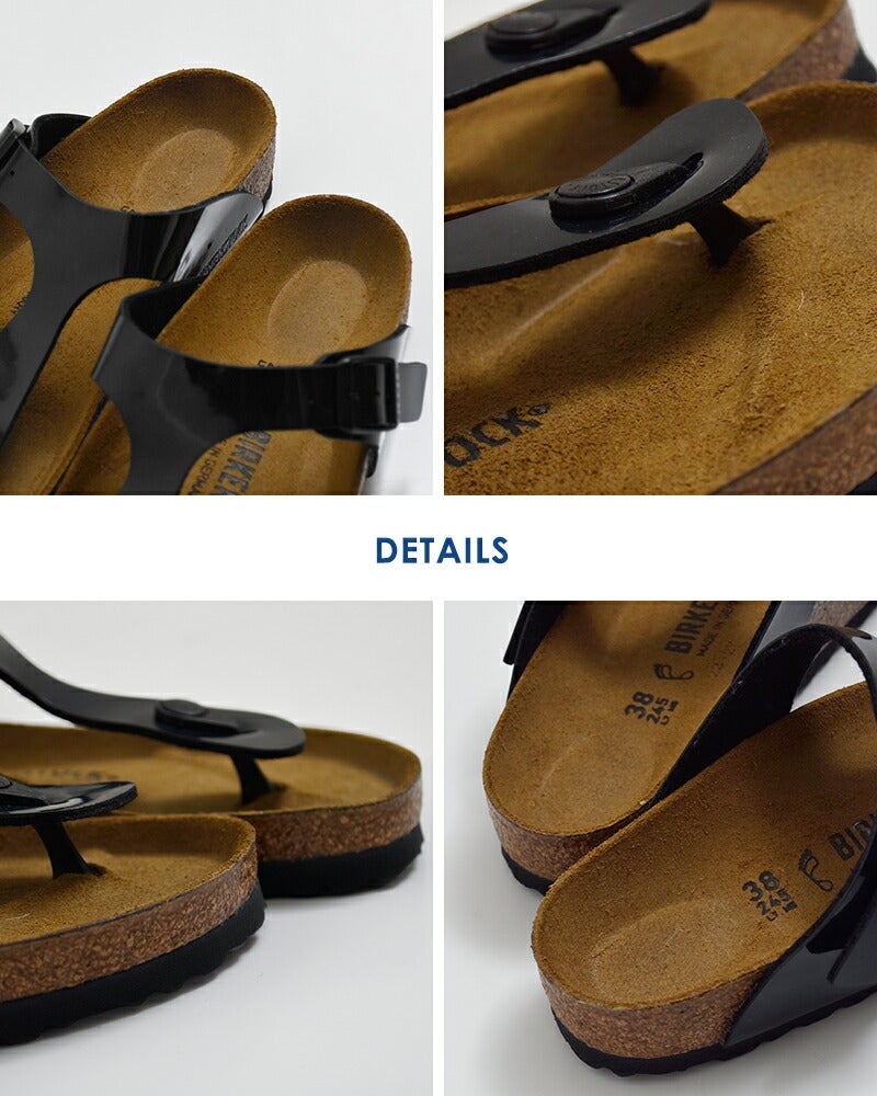 3こ1】BIRKENSTOCK ビルケンシュトック ギゼ ビルコフロー パテント