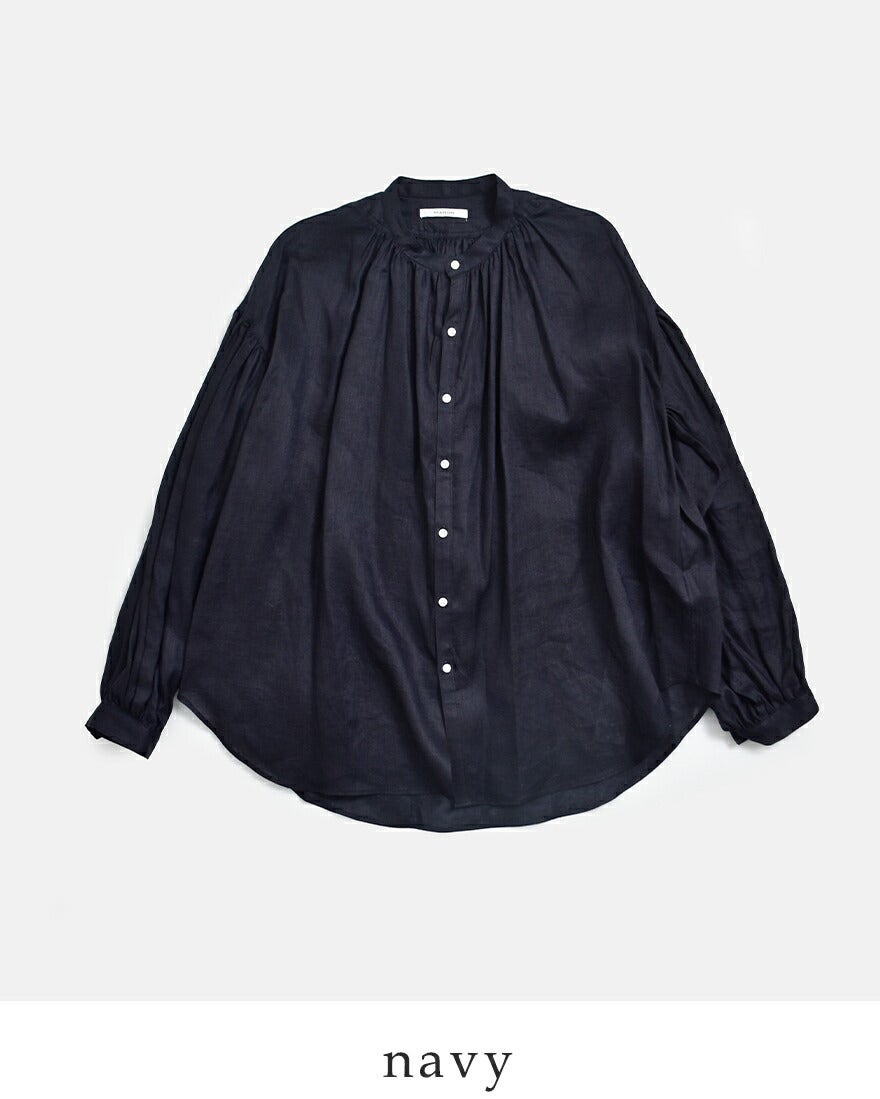 MANON マノン フレンチリネン アミカルシャツ “FRENCH LINEN AMICAL