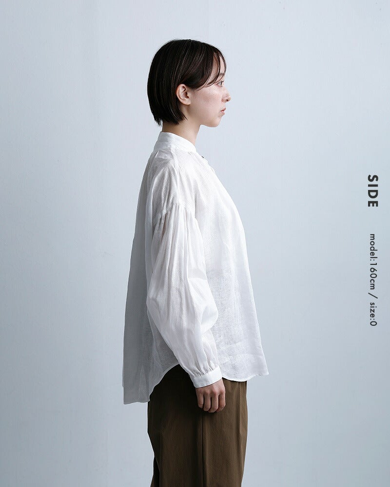 MANON マノン フレンチリネン アミカルシャツ “FRENCH LINEN AMICAL