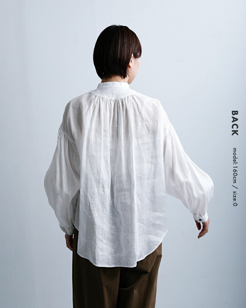MANON マノン フレンチリネン アミカルシャツ “FRENCH LINEN AMICAL