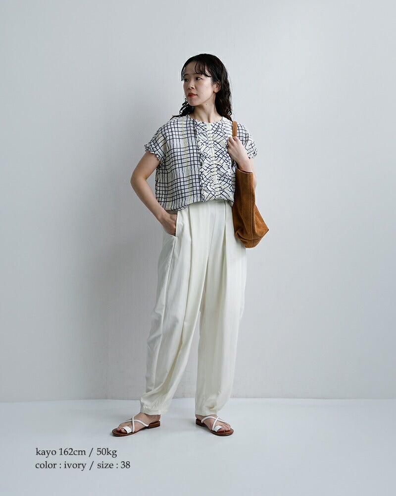 【PARADIS TERRE パラディテール】＊新品未使用＊ 綿麻ブラウス 楽天市場】PARADISTERRE パラディテール（トップス｜レディース